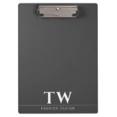 Mode Designer Black Klemmbrett (Vorderseite)