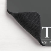 Mode Designer Black Mousepad (Ecke)