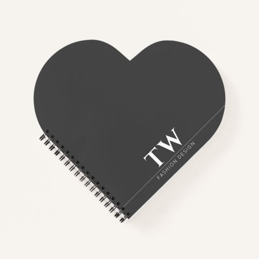 Mode Designer Black Notizblock (Vorderseite)