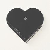 Mode Designer Black Notizblock (Rückseite)