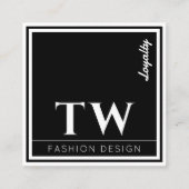 Mode Designer Black Treuekarte (Vorderseite)