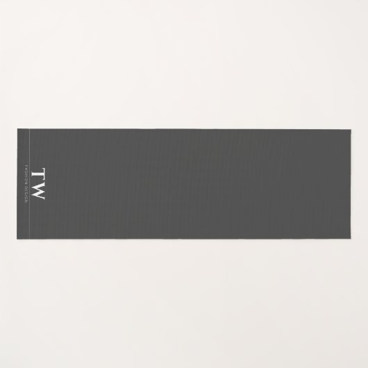 Mode Designer Black Yogamatte (Vorderseite (Horizontal))