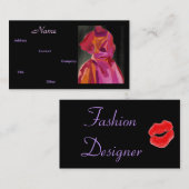Mode Designer Herbst II Visitenkarte (Vorne/Hinten)