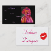 Mode Designer Herbst II Visitenkarte (Vorne/Hinten)