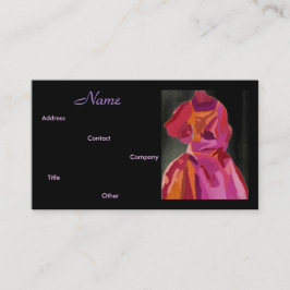 Mode Designer Herbst II Visitenkarte