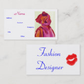 Mode Designer Herbst III Visitenkarte (Vorne/Hinten)