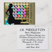 Mode / Designer / Seamstress - SRF Visitenkarte (Vorne/Hinten)