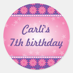 Mode-Diva-Aufkleber Runder Aufkleber