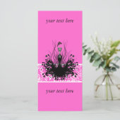 Mode Diva Einladungen, Flyer und Aufkleber (Stehend Vorderseite)