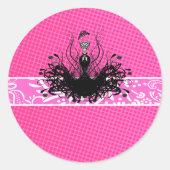 Mode Diva Einladungen, Flyer und Aufkleber (Vorderseite)