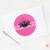 Mode Diva Einladungen, Flyer und Aufkleber (Umschlag)