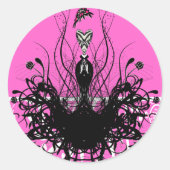 Mode Diva Einladungen, Flyer und Aufkleber (Vorderseite)