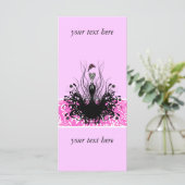 Mode Diva Einladungen, Flyer und Aufkleber (Stehend Vorderseite)