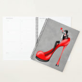 Mode-Diva in Stiletto Rot Planer (Anzeige)