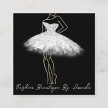 Mode Dress Logo QR-Code Silver Grau Schwarz-weiß