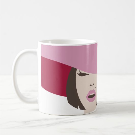 Mode Einfach stilvolle moderne Tasse (Links)
