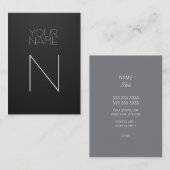 Mode elegant visitenkarte (Vorne/Hinten)