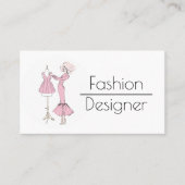 Mode-Entwurf Visitenkarte (Vorderseite)