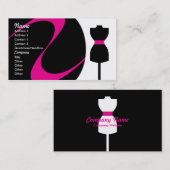 Mode-Entwurfs-Visitenkarten Visitenkarte (Vorne/Hinten)