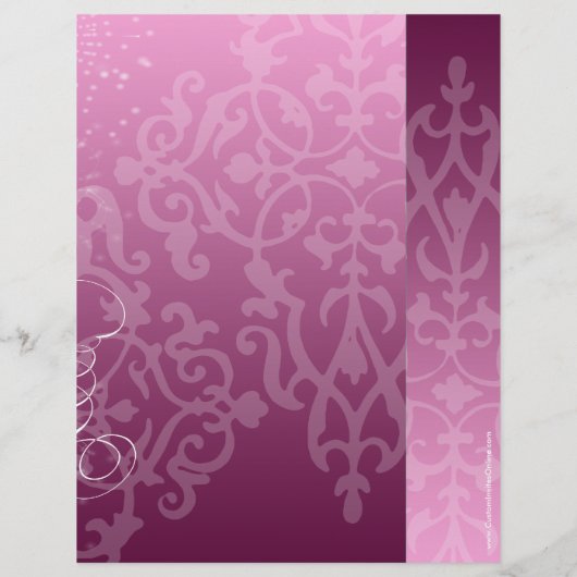 Mode Flyer anzeigen, Rosa Silhouette drehen (Hinten)