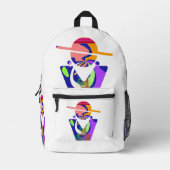 Mode Forward Bedruckter Rucksack (Vorderseite)