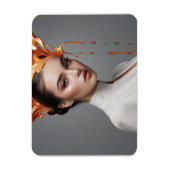 Mode Frau Fine Art Magnet (Vertikal)