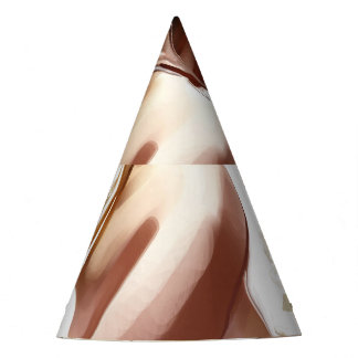 Mode Frau: Stilvolles, zeitgenössisches Portrait. Partyhütchen