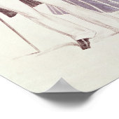 Mode für Männer und Frauen, 1830 Poster (Ecke)