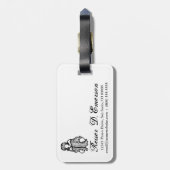 Mode Gepäckanhänger (Rückseite vertikal)