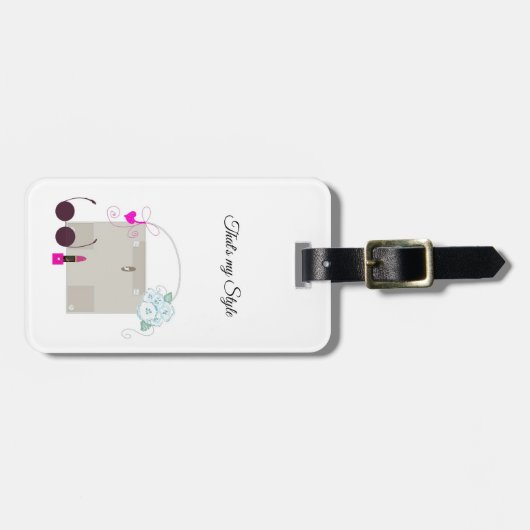 Mode Gepäckanhänger (Vorderseite horizontal)