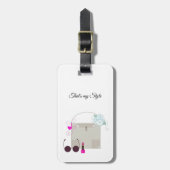 Mode Gepäckanhänger (Vorderseite vertikal)