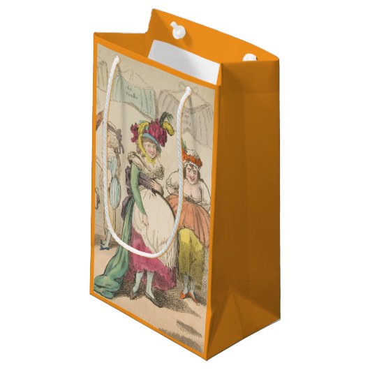 Mode - Geschenktasche Kleine Geschenktüte (Vorderseite Schrägansicht)