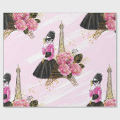 Mode-Girl Geschenkpapier (Flach)