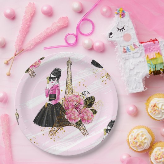 Mode-Girl Pappteller (Party)