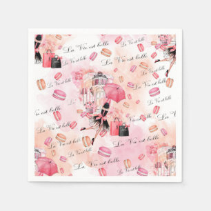 Mode-Girl Serviette
