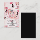 Mode-Girl Visitenkarte (Vorne/Hinten)