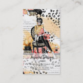 Mode-Girl Visitenkarte (Vorderseite)