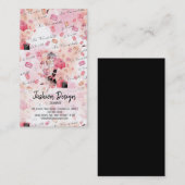 Mode-Girl Visitenkarte (Vorne/Hinten)