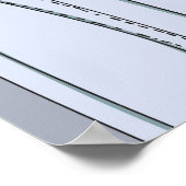 Mode Girl Wear Moderne Kleidung Poster (Ecke)