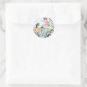 Mode Hats aus den 1900er Jahren Runder Aufkleber (Tasche)