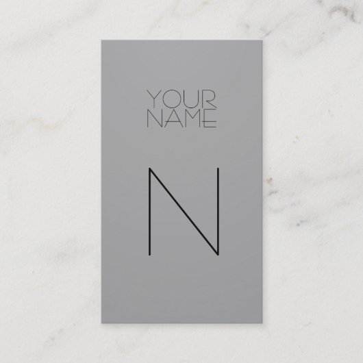 Mode hellgrau visitenkarte (Vorderseite)