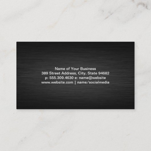 Mode | Hintergrund Visitenkarte (Rückseite)