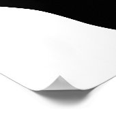 Mode-Illustration der Silhouette Poster (Ecke)