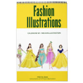 Mode-Illustration Kalender (Titelbild)