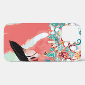 Mode-Illustration mit gezeichnet rosa Flamingoflam Case-Mate iPhone Hülle (Rückseite (Horizontal))
