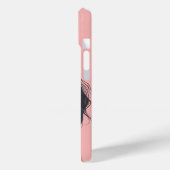 Mode Illustration Stilvolle Frau mit Sonnenbrille Case-Mate iPhone Hülle (Rückseite / Links)