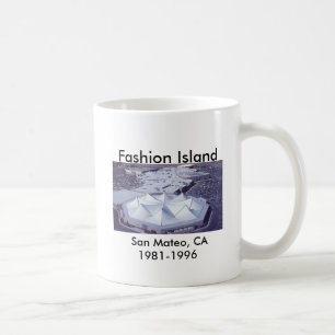 Mode-Insel, San Mateo, CA 1981-1996 Kaffeetasse