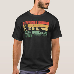 Mode Introvertiert, aber Diskutiert GERNE ÜBER PFE T-Shirt
