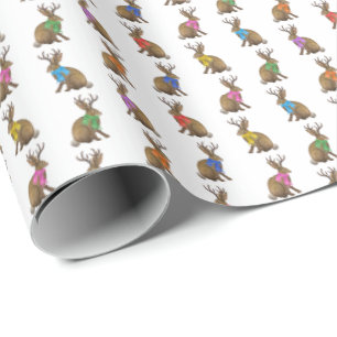 Mode Jackalopes Geschenkpapier