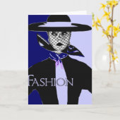 Mode Karte (Gelbe Blume)